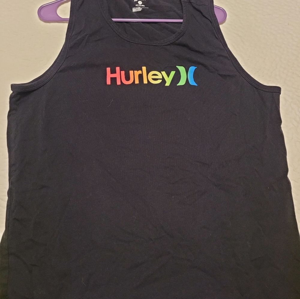 Hurley rainbow tank top